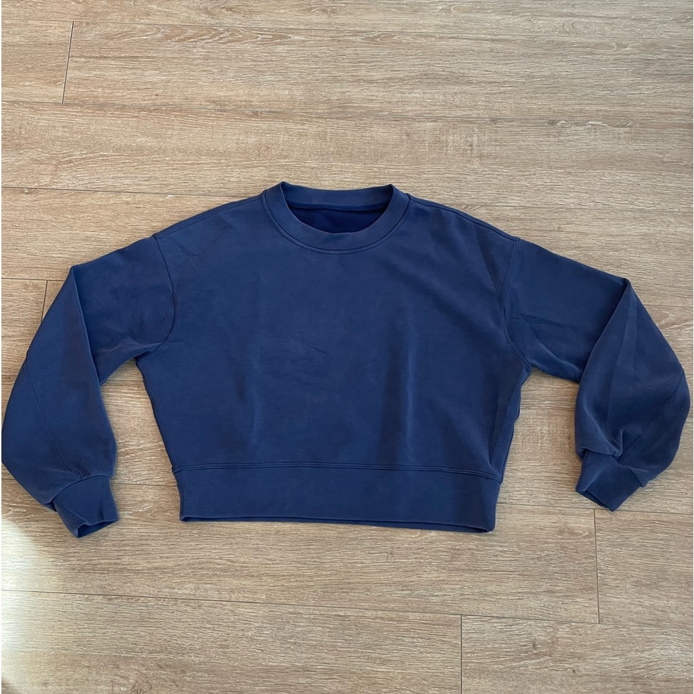 Lululemon softstream perfectly oversized cropped crew